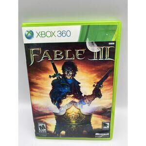 Fable III 3 Microsoft Xbox 360 Game Tested & Working
